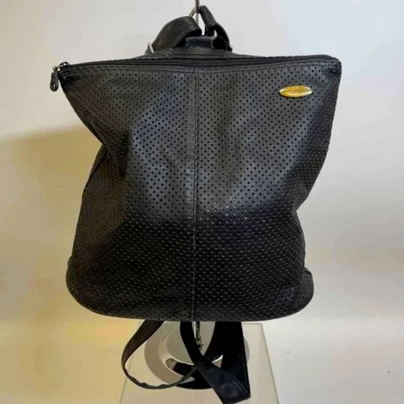 HARLEY- DAVIDSON Black Perforated GRAB N GO Backpack - Picture 8 of 12